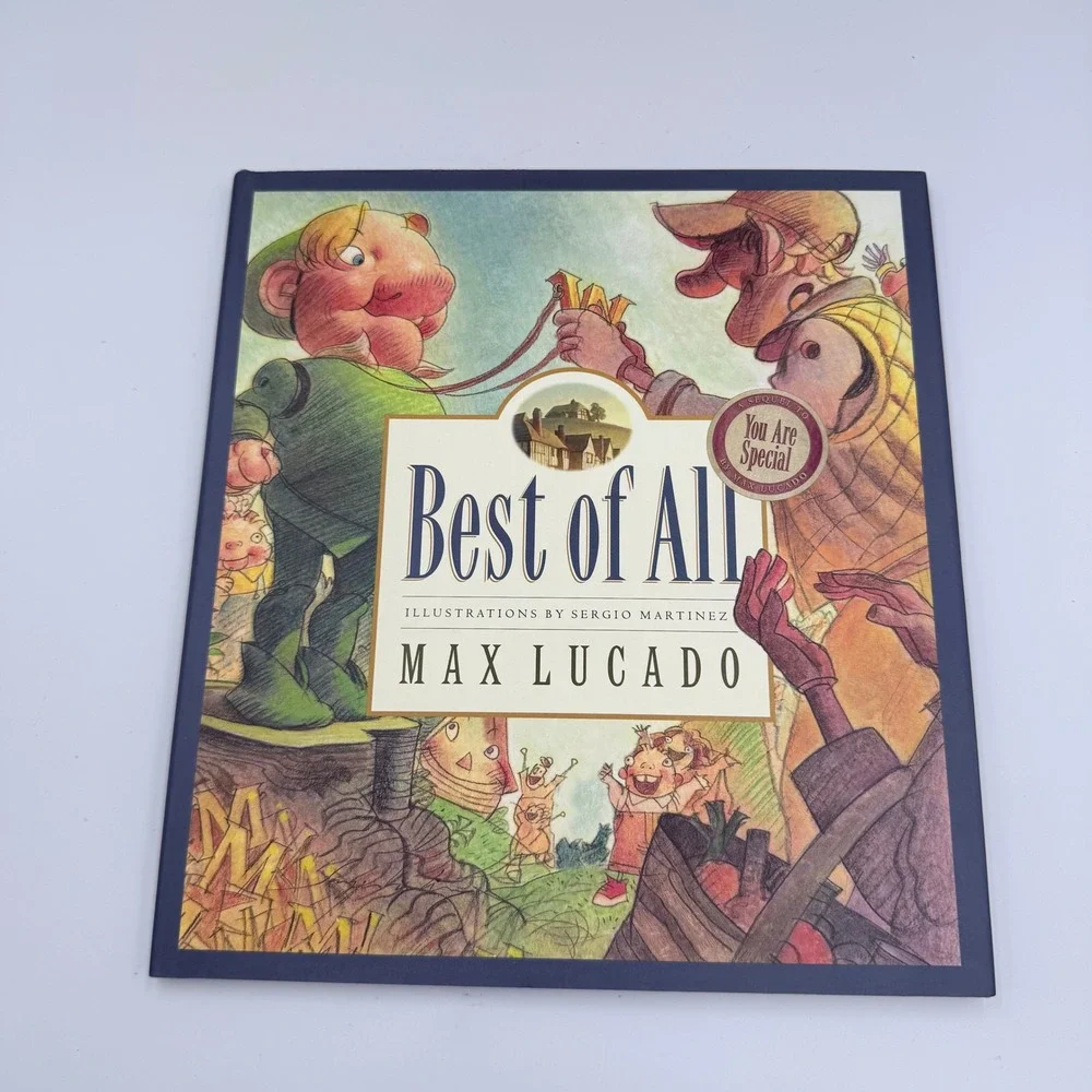 Max Lucado Wemmicks 4 Book Set Punchinello You Are Mine Green Nose Best of All